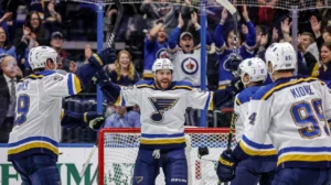 St. Louis Blues Crush Winnipeg Jets 5-1 to Tie Series 2-2