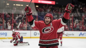Canes Storm into Eastern Conference Final: Svechnikov’s Late Heroics Sink Capitals in Game 5 Thriller!