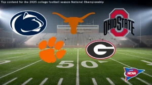 College Football Early Top 25 Rankings for 2025 Season
